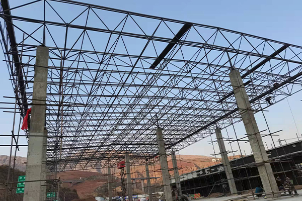 哈密钢结构网架图片
