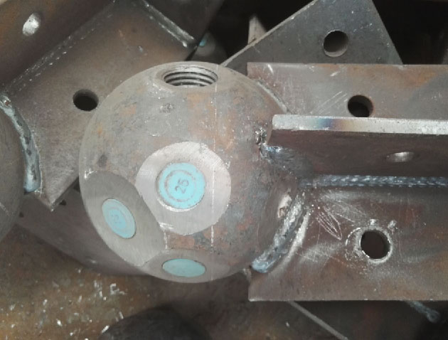 哈密螺栓球球塞，网架配件