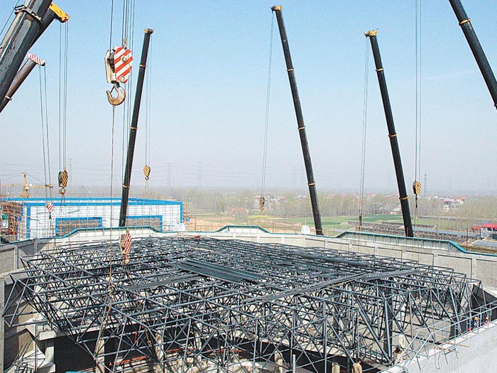 哈密网架高空滑移法